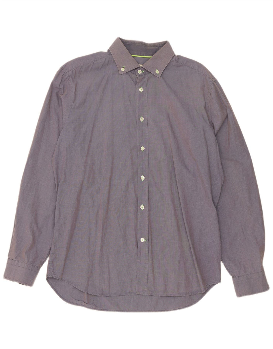 Jeckerson Camisa Hombre XL Azul Cuadros Algodón