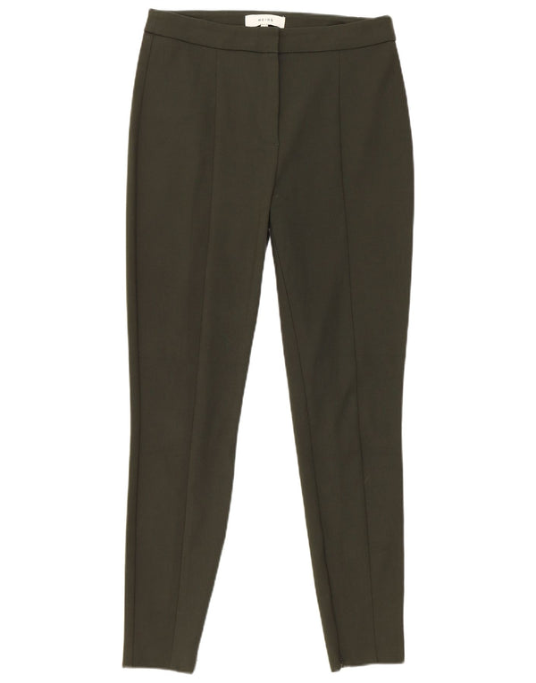 Reiss Pantalones informales ajustados para mujer UK 10 Small W28 L27 Algodón caqui