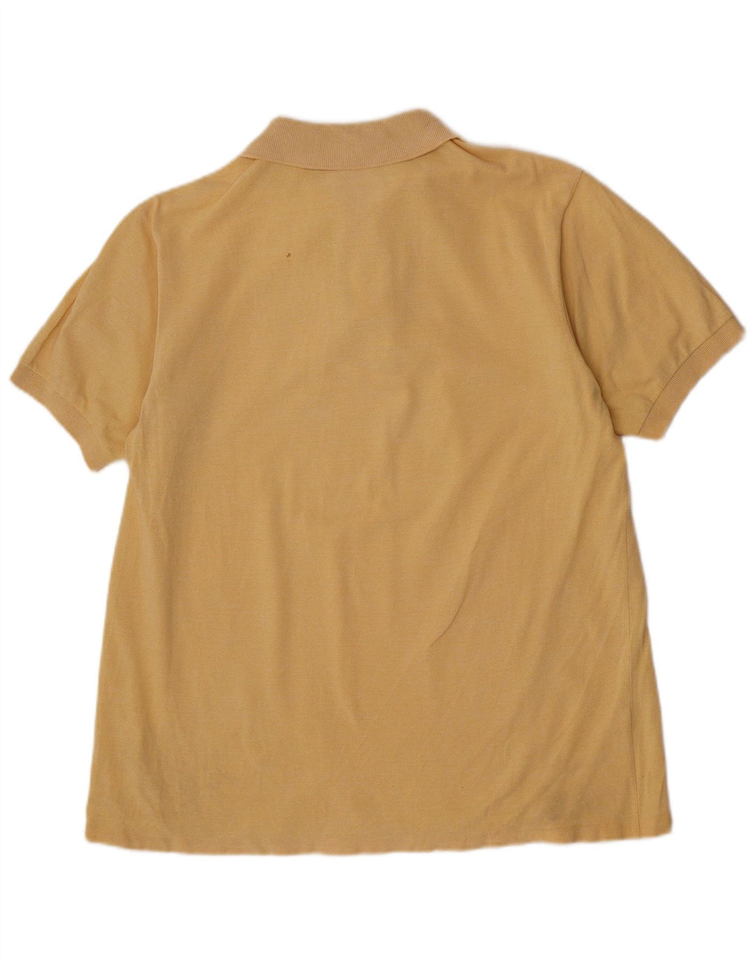 Polo Lacoste para hombre talla 5 grande algodón amarillo