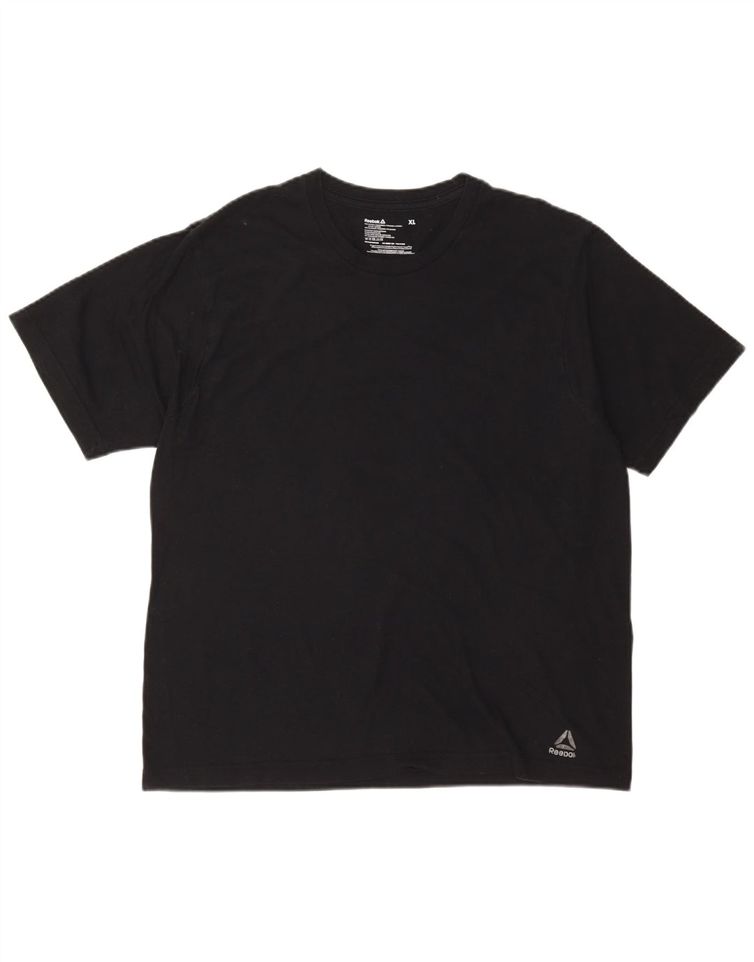 REEBOK Camiseta Hombre Top XL Algodón Negro