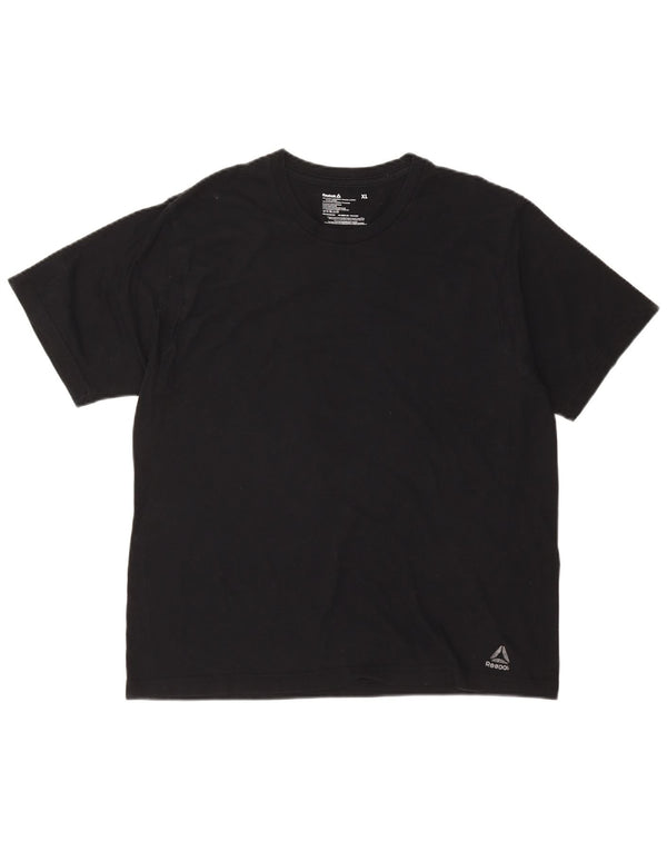 REEBOK Camiseta Hombre Top XL Algodón Negro