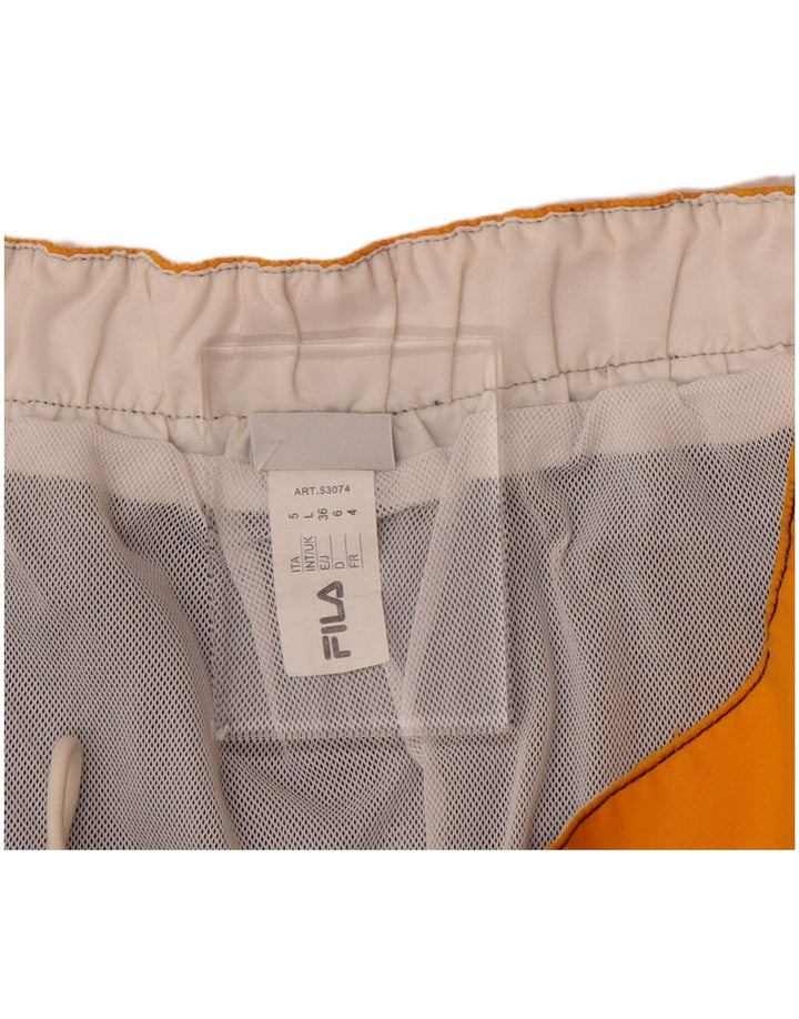 Fila Shorts De Baño Gráficos Para Hombre Poliéster Color Block Gris Grande