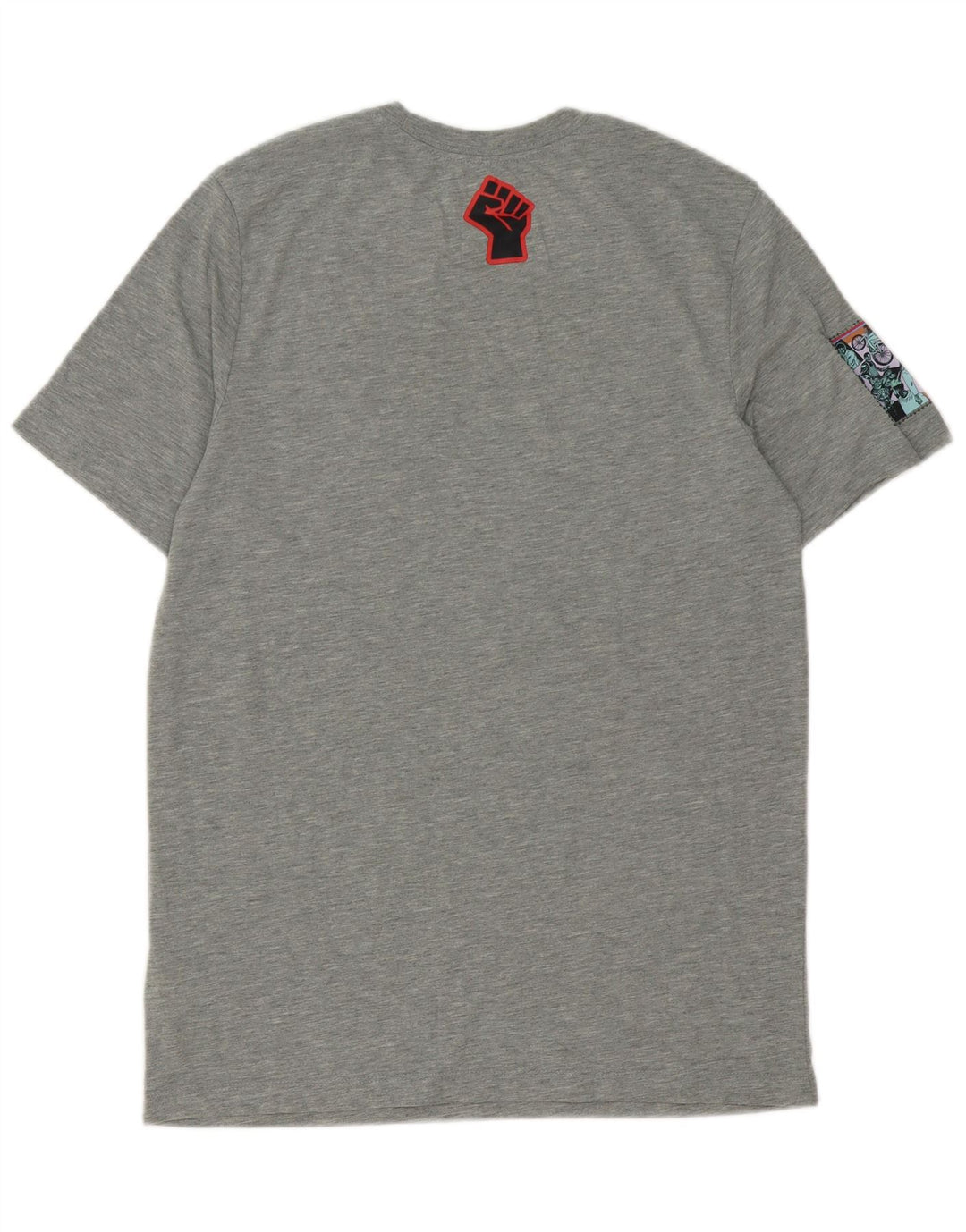 Camiseta Nike Dri Fit Graphic para hombre Poliéster gris medio