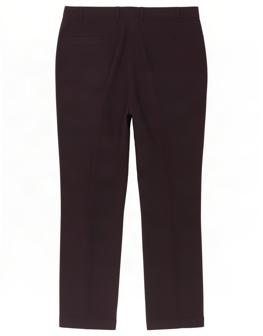 Marks & Spencer Pantalón de traje con pinzas para hombre W40 L33 Poliéster azul marino