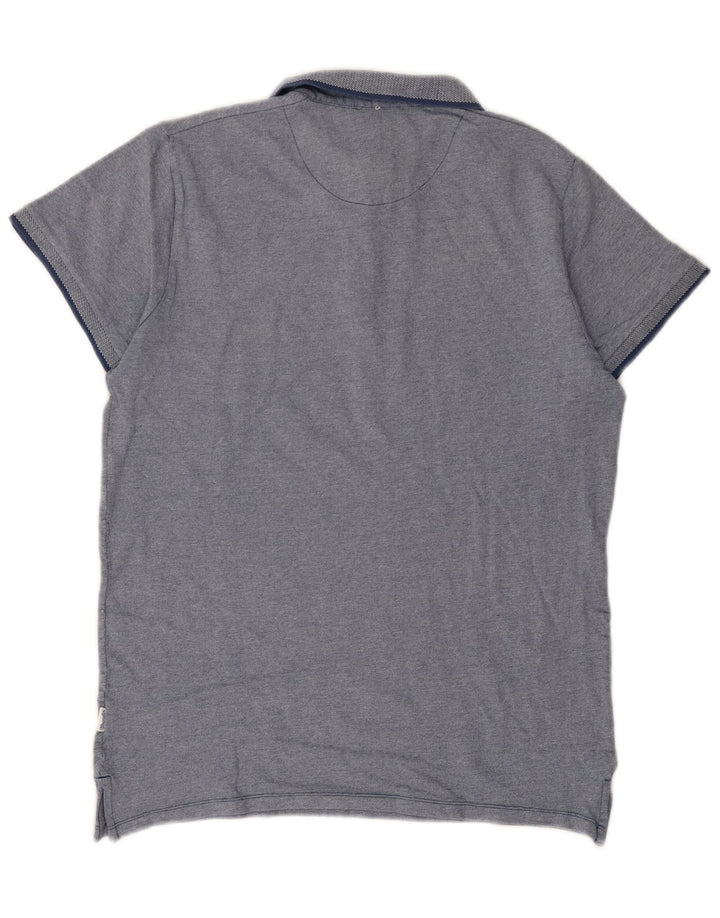 Wrangler Polo De Ajuste Regular Para Hombre Azul Grande