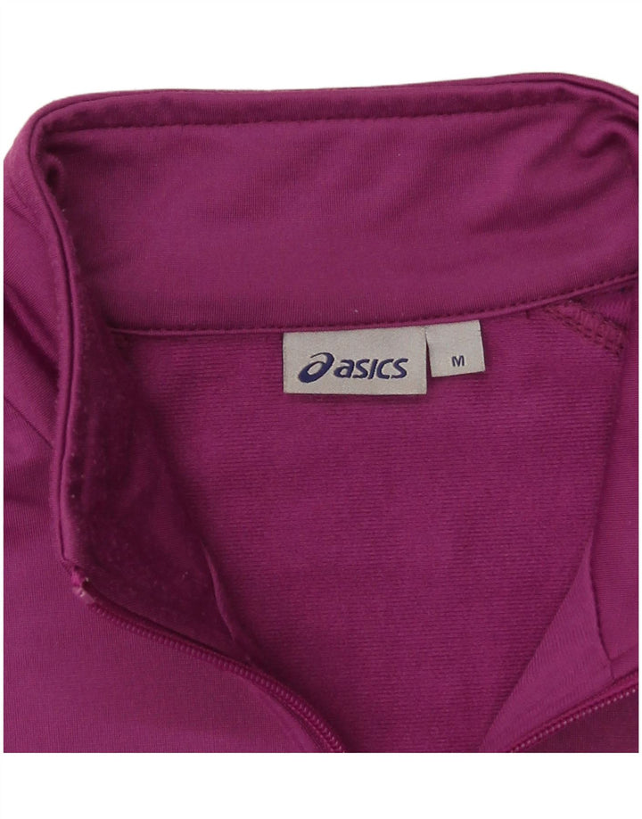 Asics - Chaqueta de chándal para mujer, talla 40, color morado mediano