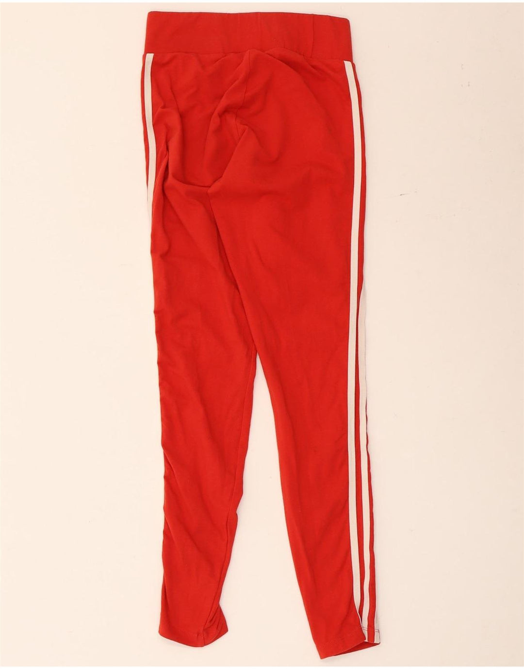 Adidas Leggings para mujer UK 10 Small Red Elastane