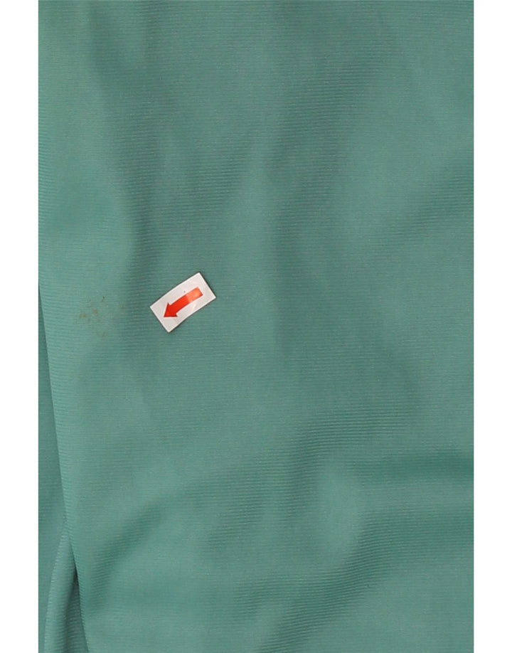 VINTAGE Womens Tracksuit Trousers UK 12 Medium Turquoise Vintage Vintage and Second-Hand Vintage from Messina Hembry 
