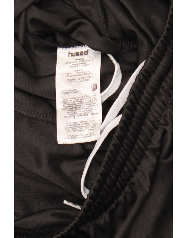 Hummel Hombre Pantalones De Chándal Gráfico XL Poliéster Negro