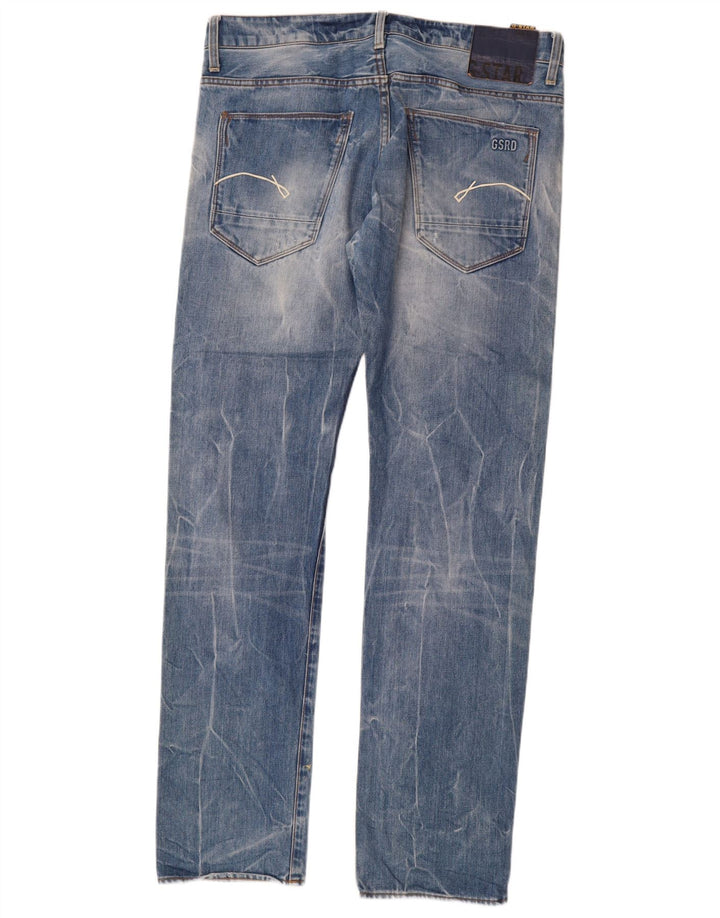 Vaqueros Rectos G-Star Mujer W34 L34 Algodón Azul