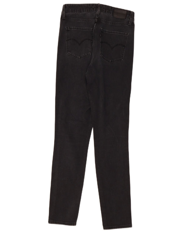 Levi's Jeans ajustados de talle alto 721 para mujer W28 L30 Algodón negro