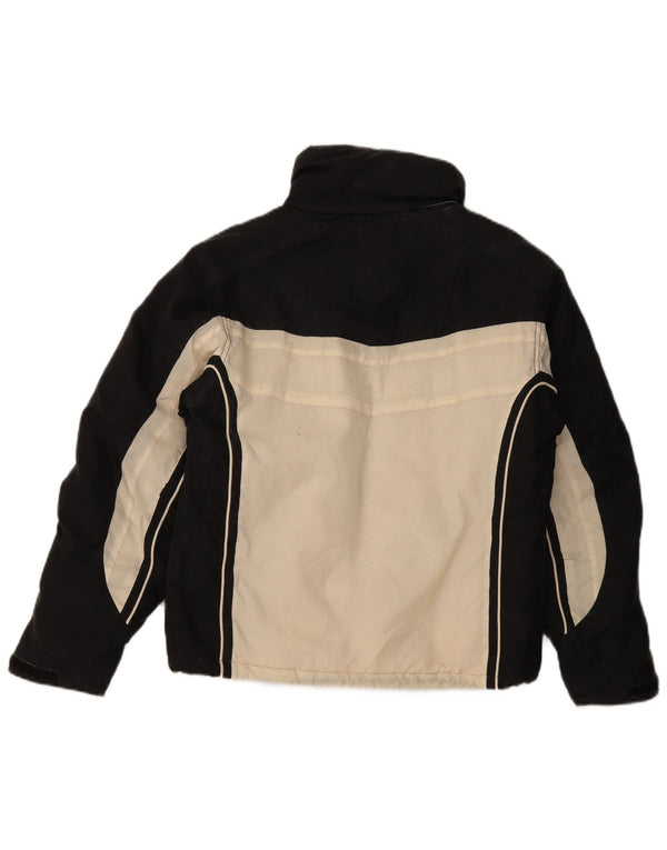 Chaqueta cortavientos extragrande para mujer Ellesse UK 40 Small Black Colourblock