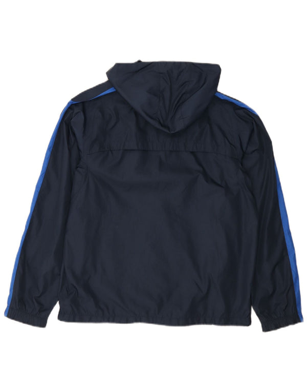NIKE Chaqueta impermeable Storm-Fit para niñas 12-13 años Grande Azul marino Colorblock
