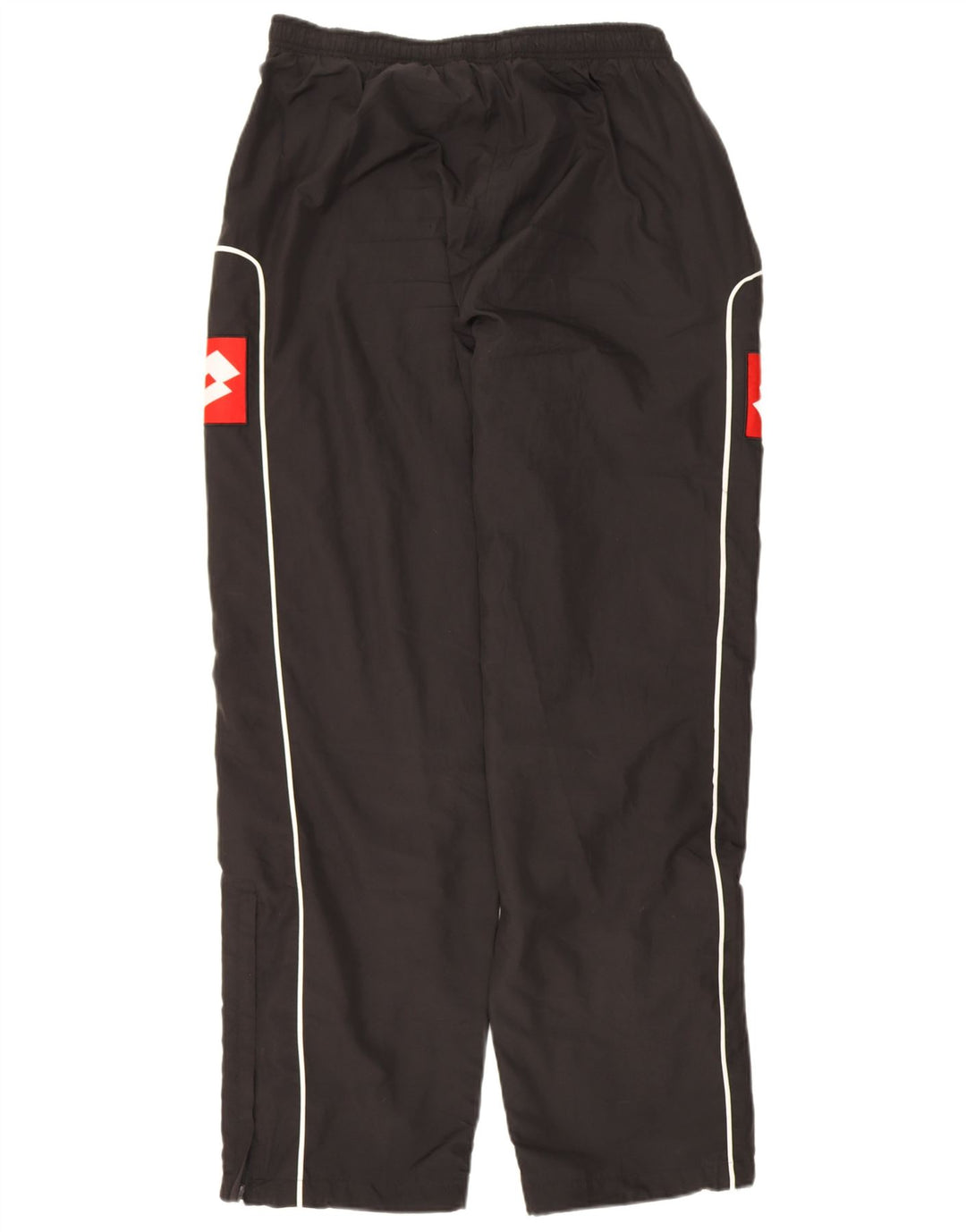 Lotto Hombre Pantalones De Chándal Con Gráfico Grande Negro Colorblock Poliéster