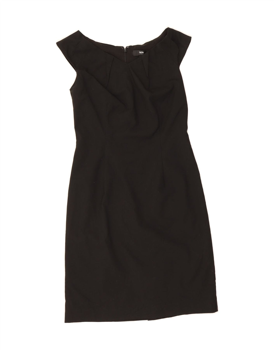 MOSSIMO Womens Sleeveless Sheath Dress US 6 Medium Black Polyester Vintage Mossimo and Second-Hand Mossimo from Messina Hembry 