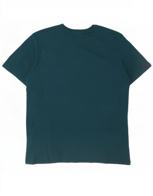 Nike Camiseta con gráfico de corte atlético para hombre, talla grande, verde