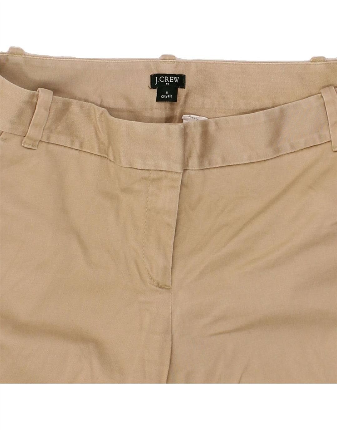 J. CREW Womens Bermuda Shorts US 4 Small W27  Brown Cotton Vintage J. Crew and Second-Hand J. Crew from Messina Hembry 