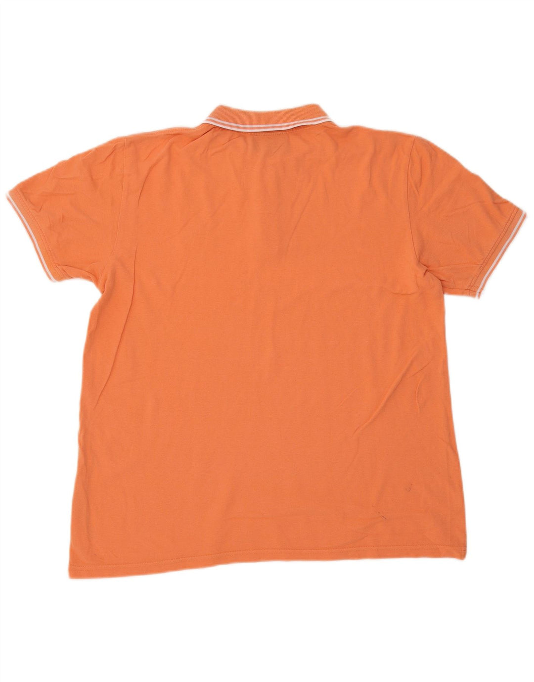 KAPPA Polo Hombre Grande Naranja Algodón
