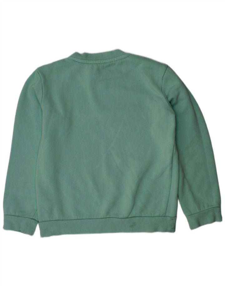 Adidas Sudadera para niño Jumper 7-8 años Verde Algodón