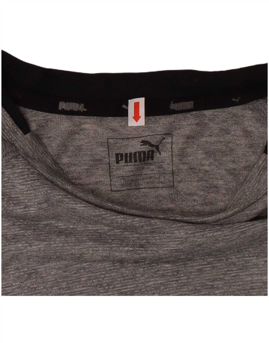 Camiseta Puma Hombre Grande Gris Poliéster
