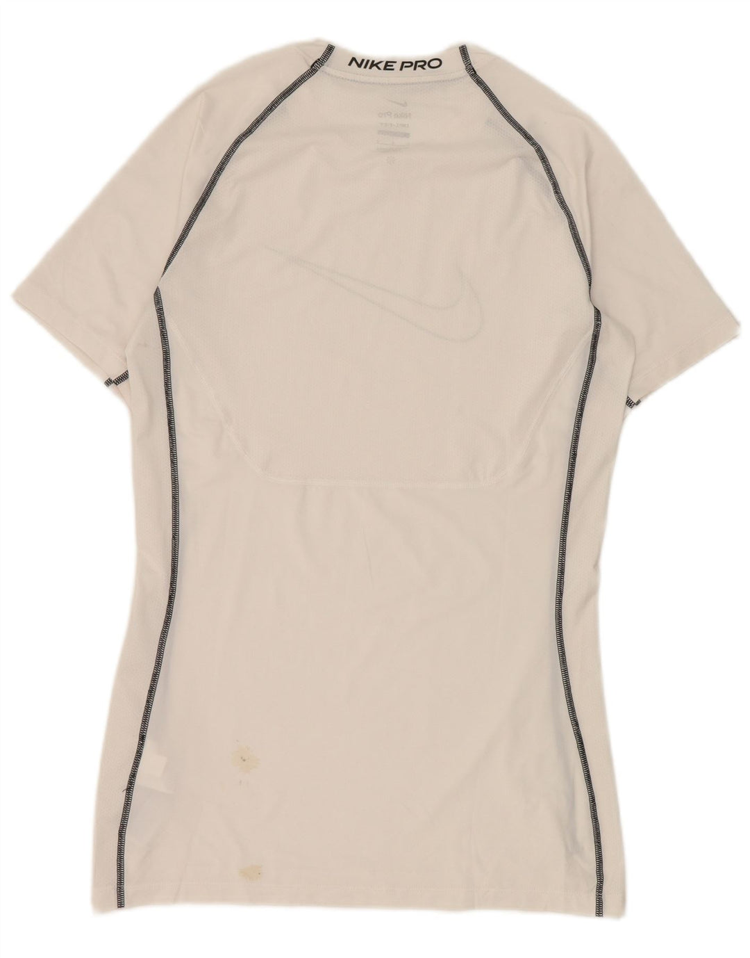 Nike Dri Fit Graphic Camiseta para hombre, talla grande, poliéster blanco