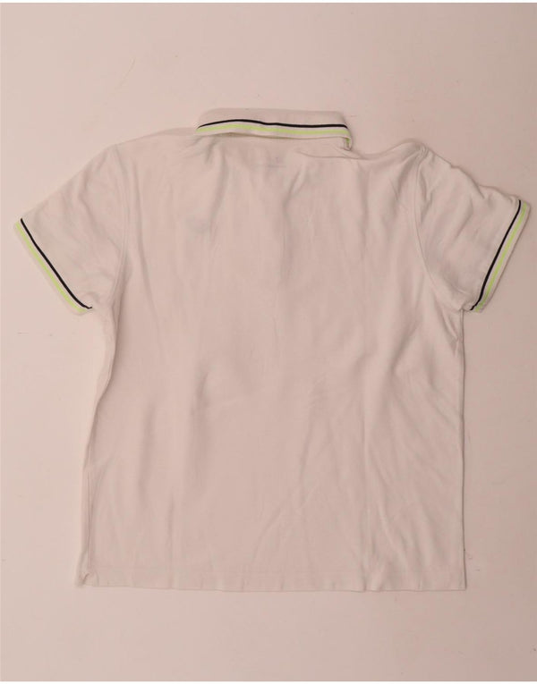 Polo Lotto Hombre Mediano Rayas Blancas
