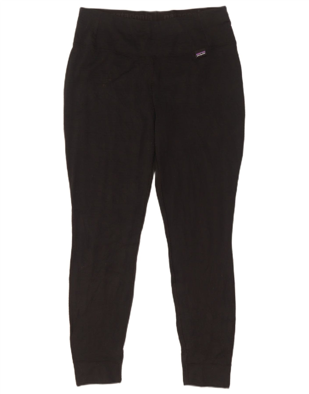 Leggings Patagonia Mujer UK 40 Mediano Poliéster Negro