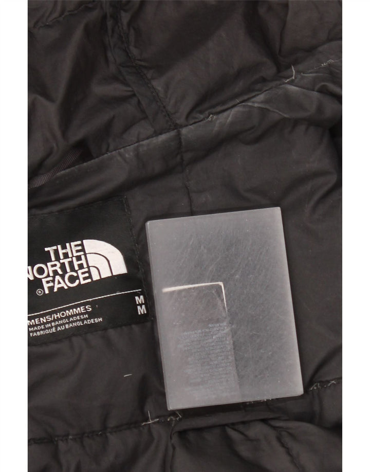 The North Face Chaqueta acolchada con capucha para hombre UK 38 Mediana Negro Poliéster