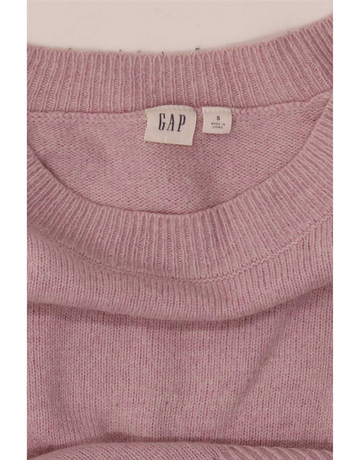 Gap Jersey de Cuello Redondo de Gran tamaño para Mujer UK 10 Small Pink