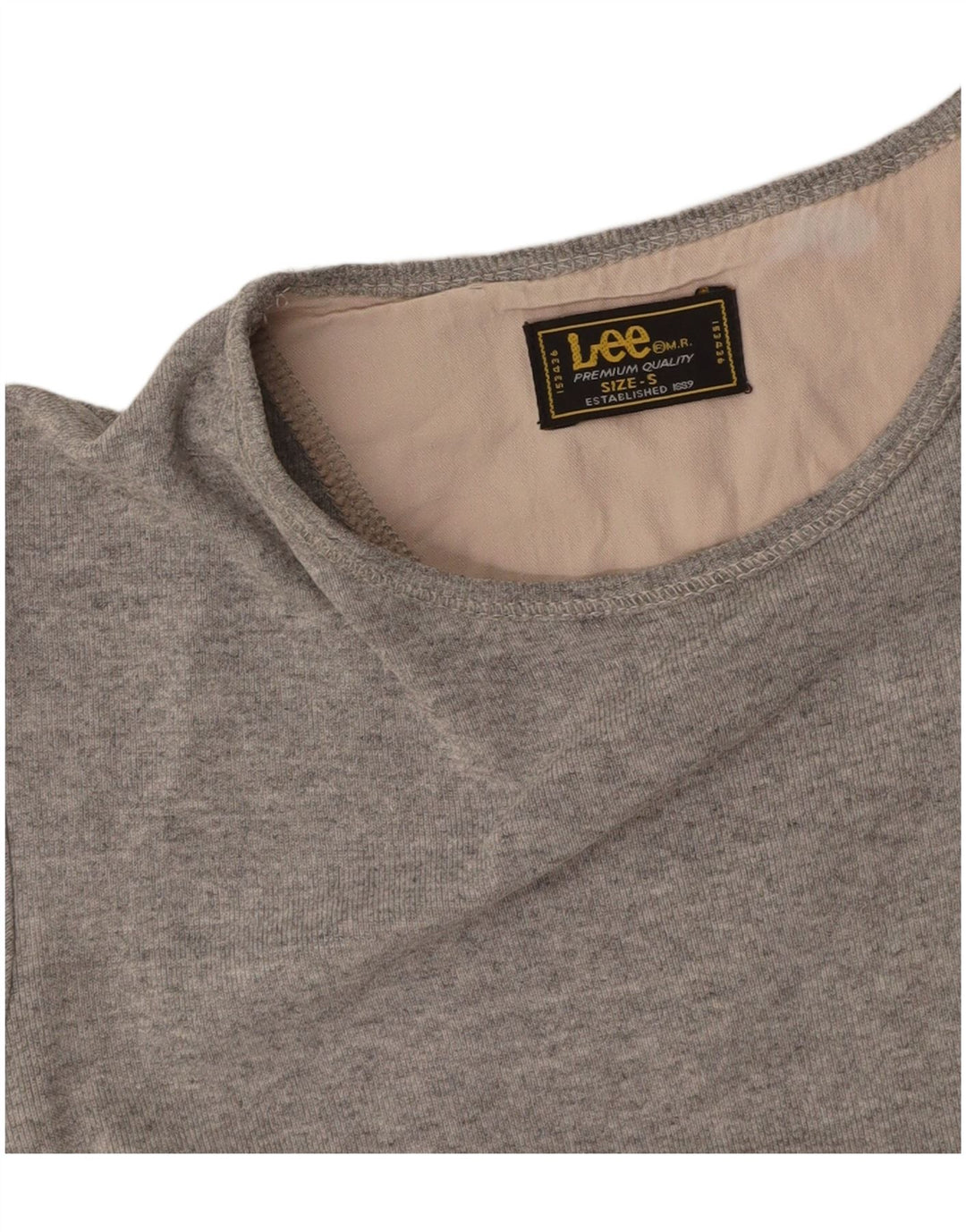 LEE Camiseta corta para mujer Top UK 10 Small Grey