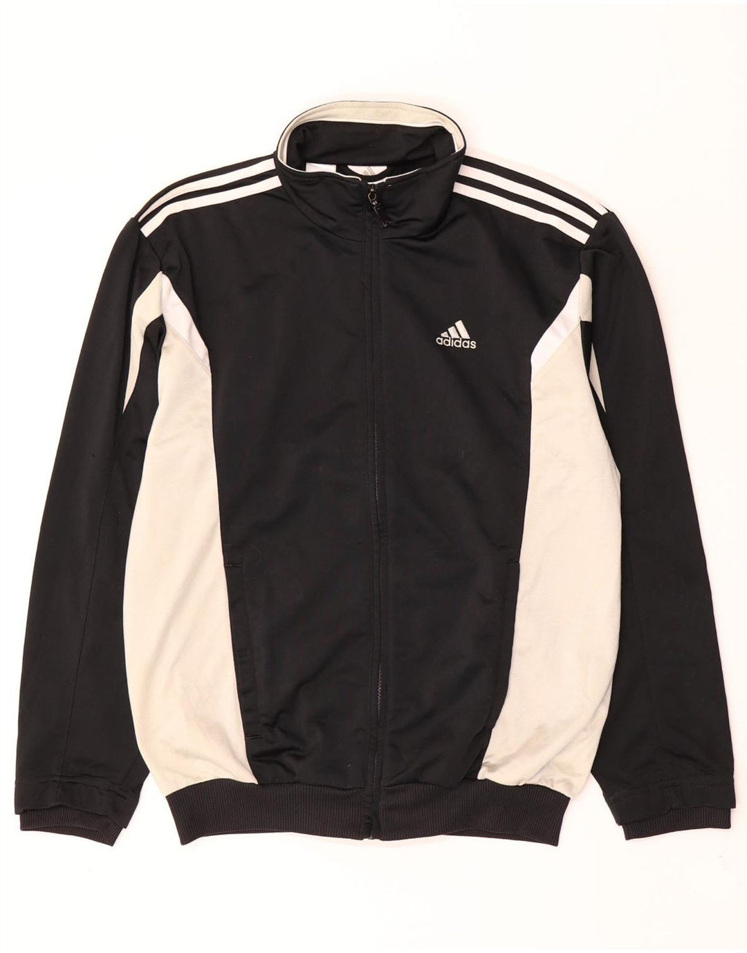 Adidas - Chaqueta de chándal para hombre, talla 38/40, color negro mediano