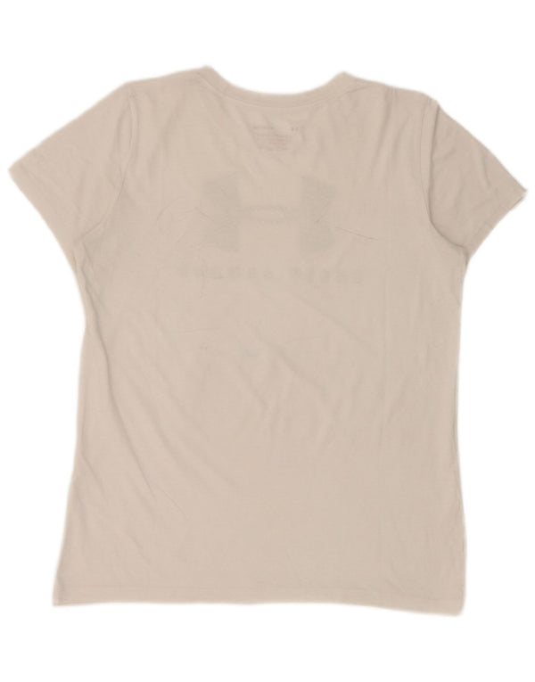 Camiseta Under Armour Graphic para hombre, parte superior mediana blanca