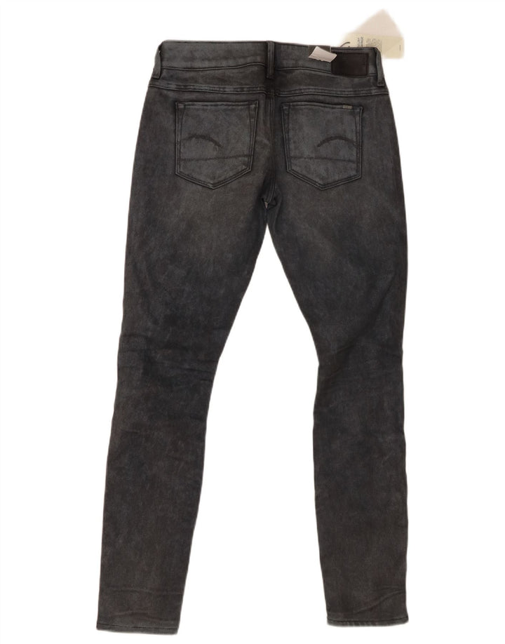 Vaqueros G-STAR Mujer Low Skinny W26 L30 Algodón Gris