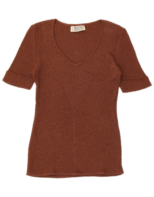 Innocenti Blusa para Mujer Top UK 10 Small Brown