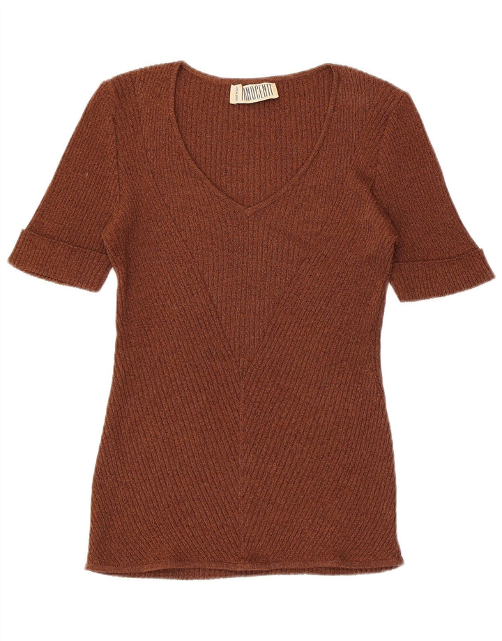 Innocenti Blusa para Mujer Top UK 10 Small Brown