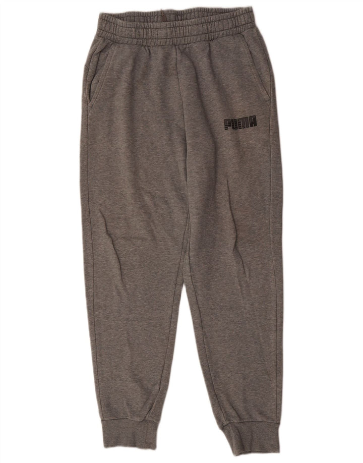 Pantalones De Chándal Puma Joggers De Algodón Gris Medio Hombre