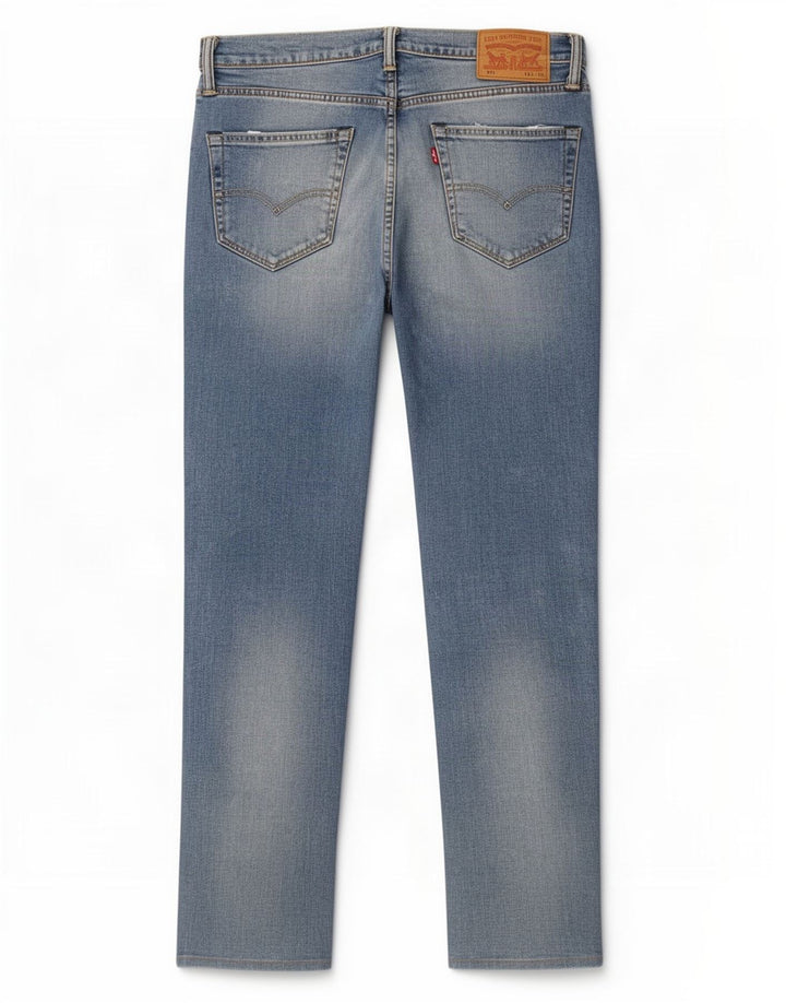 Levi's Hombre 511 Slim Jeans W34 L36 Algodón Azul