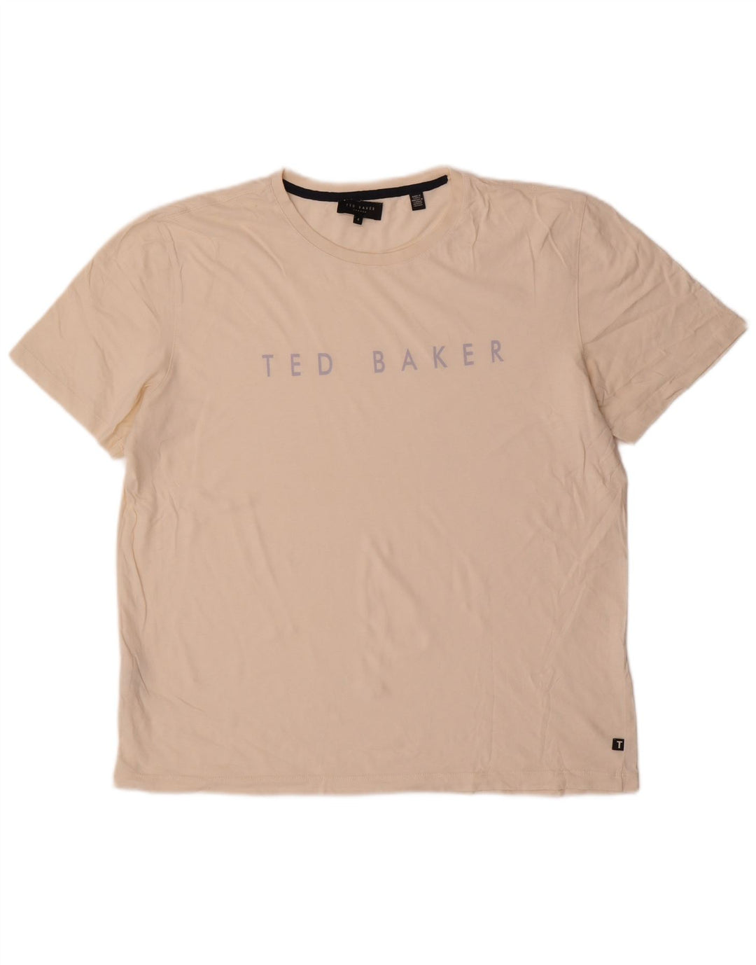 Ted Baker Camiseta gráfica para hombre talla 4 grande blanco