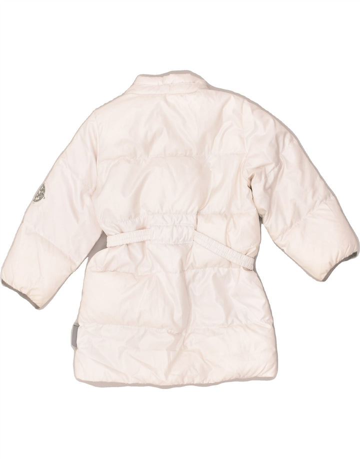 CHAMPION Baby Girls Padded Coat 12-18 Months White Polyester | Vintage Champion | Thrift | Second-Hand Champion | Used Clothing | Messina Hembry 