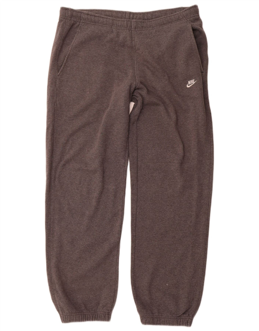 Nike Hombre Graphic Chándal Pantalones Joggers Pequeño Gris Algodón Deportes
