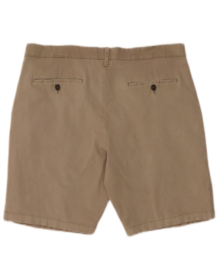 Marks & Spencer Pantalones cortos chinos para hombre W36 Algodón beige grande