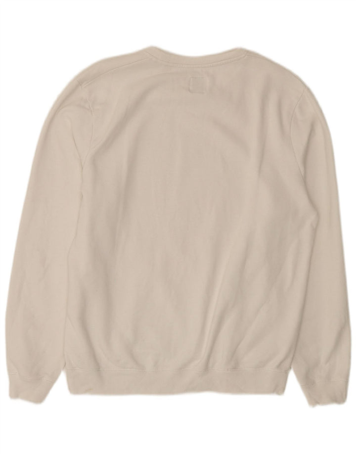 Jack Wills Sudadera Hombre XL Blanco Algodón