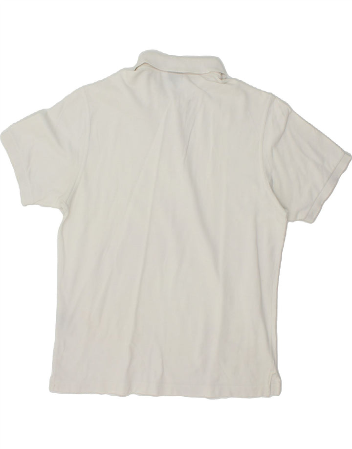 INVICTA Mens Polo Shirt Large White Cotton Vintage Invicta and Second-Hand Invicta from Messina Hembry 