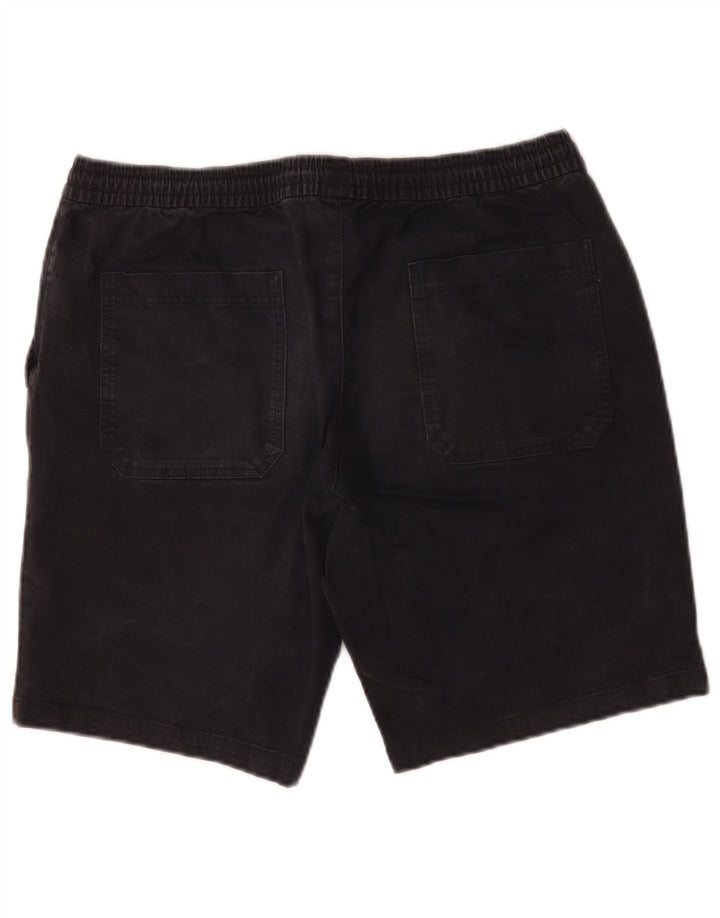 Marks & Spencer Pantalones cortos chinos para hombre W36 Grande Algodón negro