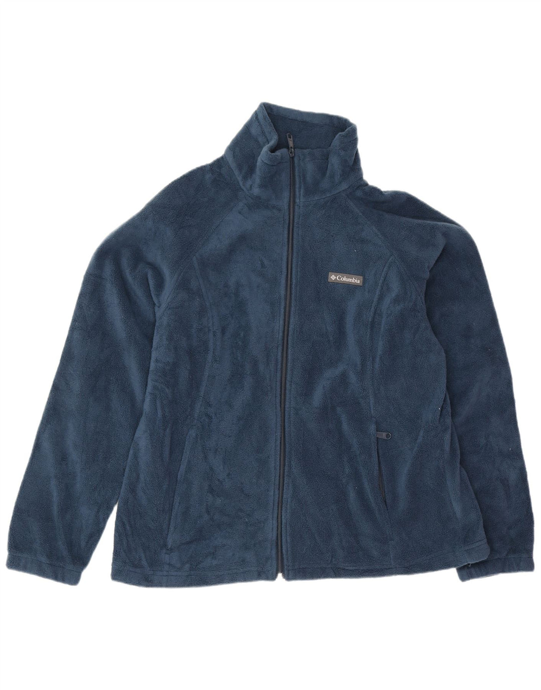 Columbia Chaqueta polar para hombre ES 42 XL Poliéster azul marino