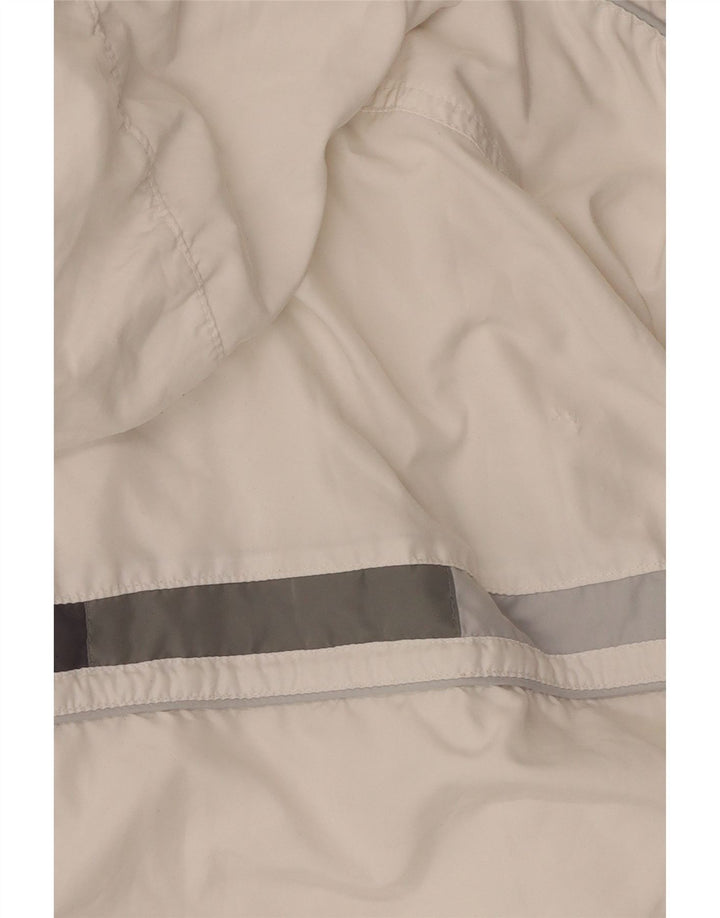 Reebok Chaqueta de chándal con capucha para mujer UK 40 Medium White Colourblock