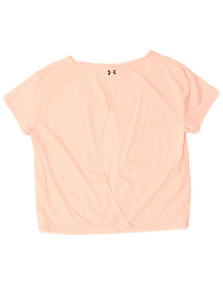 Under Armour Blusa holgada para mujer UK 10 Small Poliéster rosa