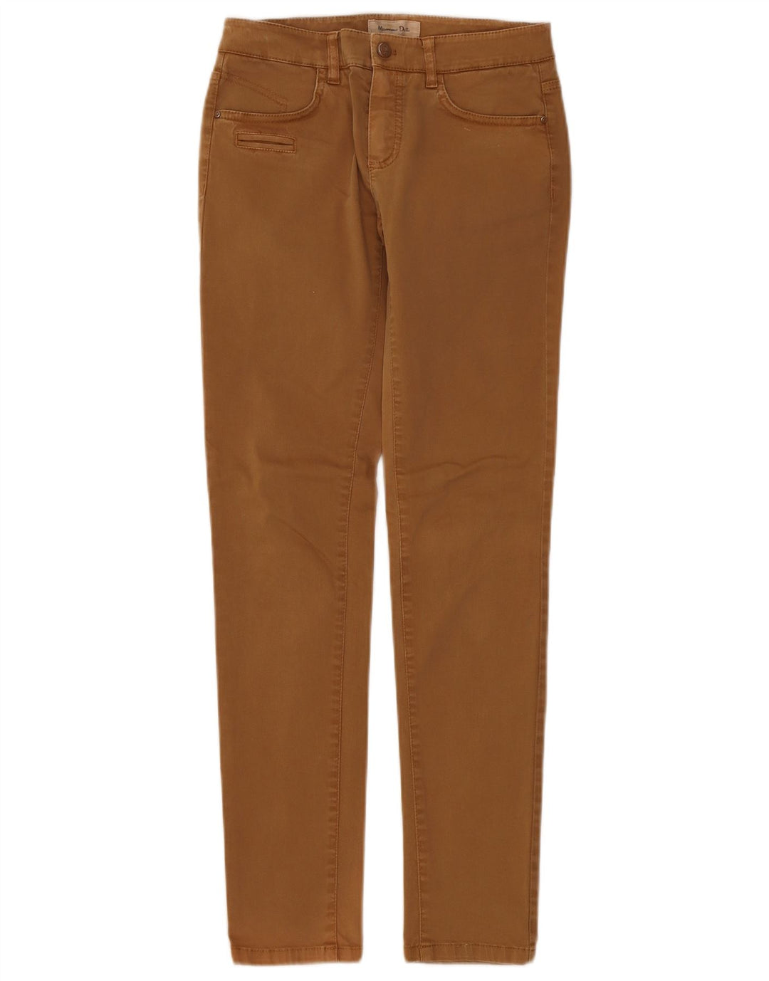 Vaqueros Pitillo Mujer Massimo Dutti W26 L31 Beige