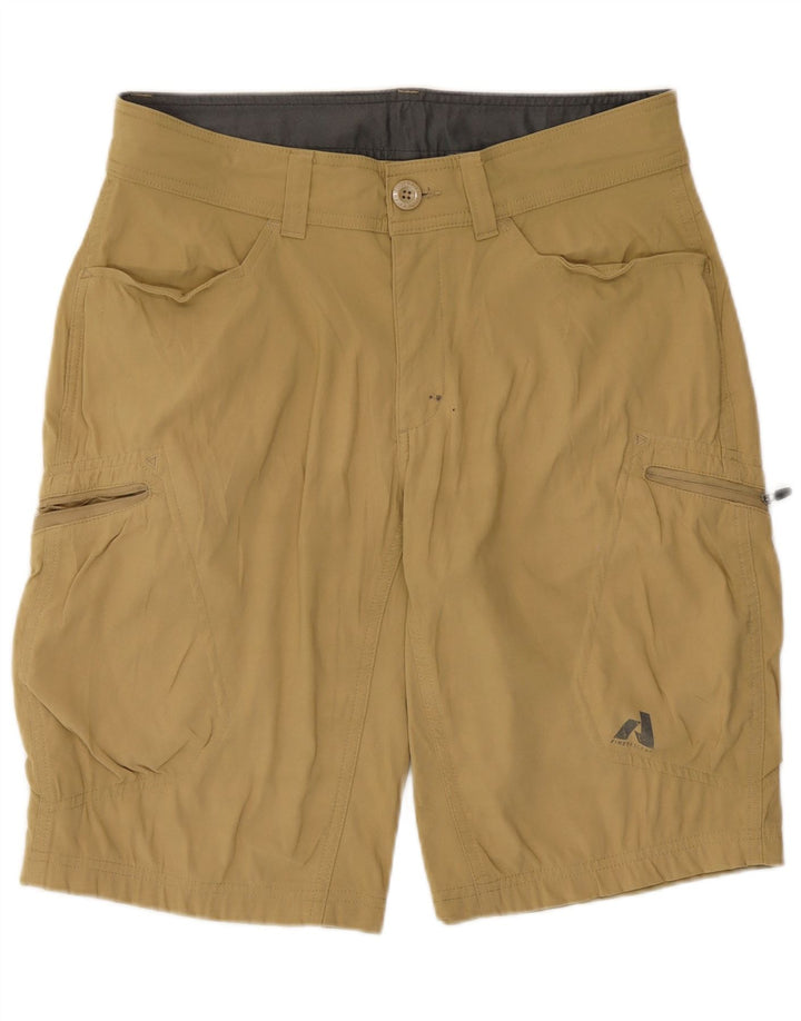 Eddie Bauer Pantalones cortos cargo para hombre W32 Nylon caqui grande