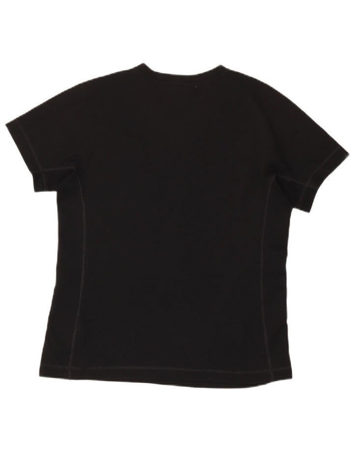 Fjall Raven - Camiseta para mujer, talla 40, talla M, poliéster negro